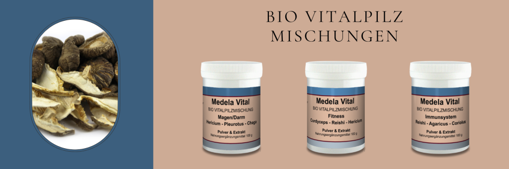 Bio Vitalpilz Mischungen